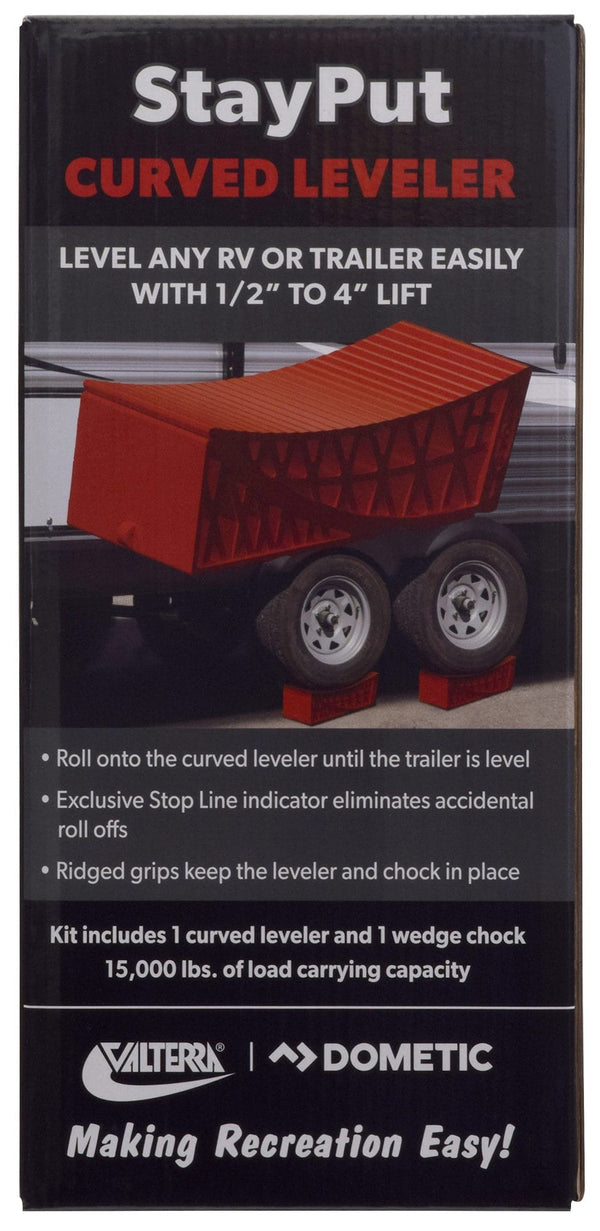 Valterra StayPut Curved Leveler, Boxed