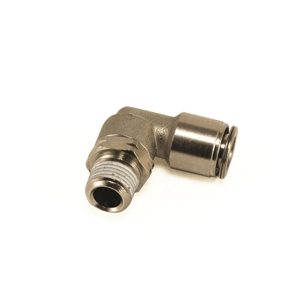 Air Lift Elbow - Male 1/8" NPT x 1/4" PTC Tube