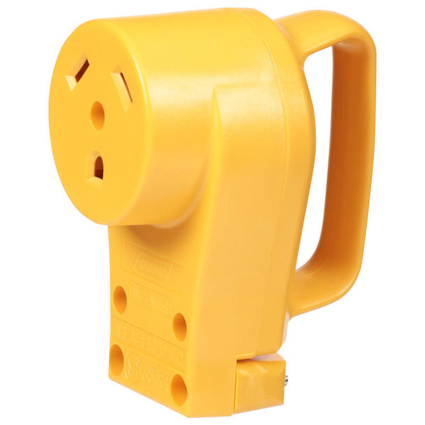 Camco Power Grip Replacement RV Power Cord Adapter Receptacle w ...