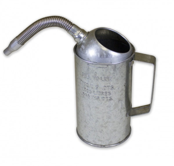WirthCo 2-Quart Galvanized Measuring Container with Flex Spout