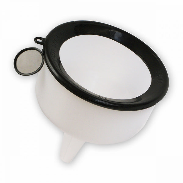 WirthCo 144-Ounce Extra Heavy-Duty Polyethylene Funnel with Anti