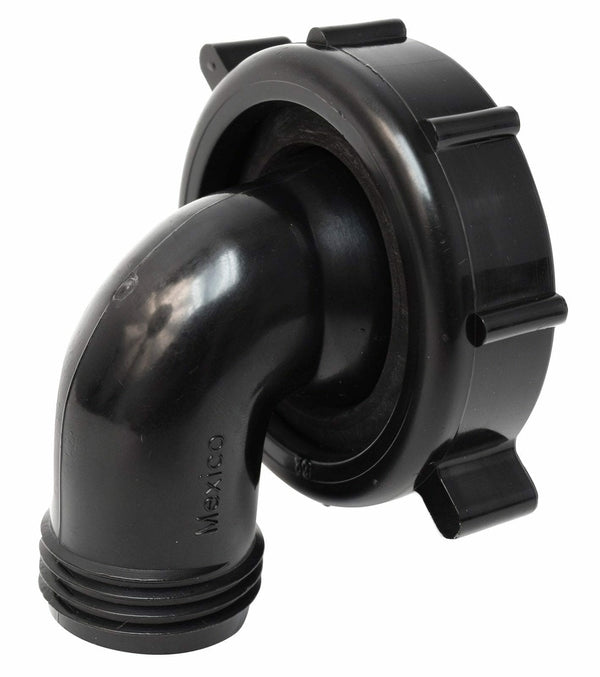 Valterra Drain Connector, 90°, 1-1/2″ x 3/4″, Bulk