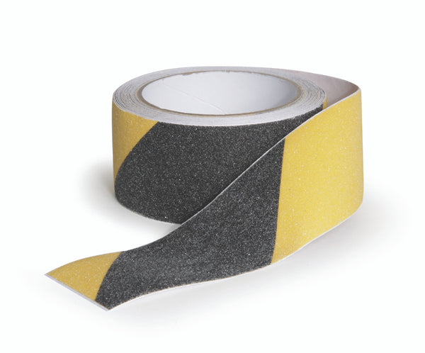Camco Grip Tape - 15' Long x 2" Wide - Black and Yellow