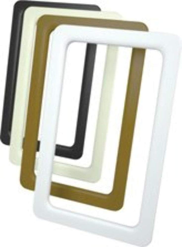 OP Products 77007 RV Exterior Door Window Frame - Ivory