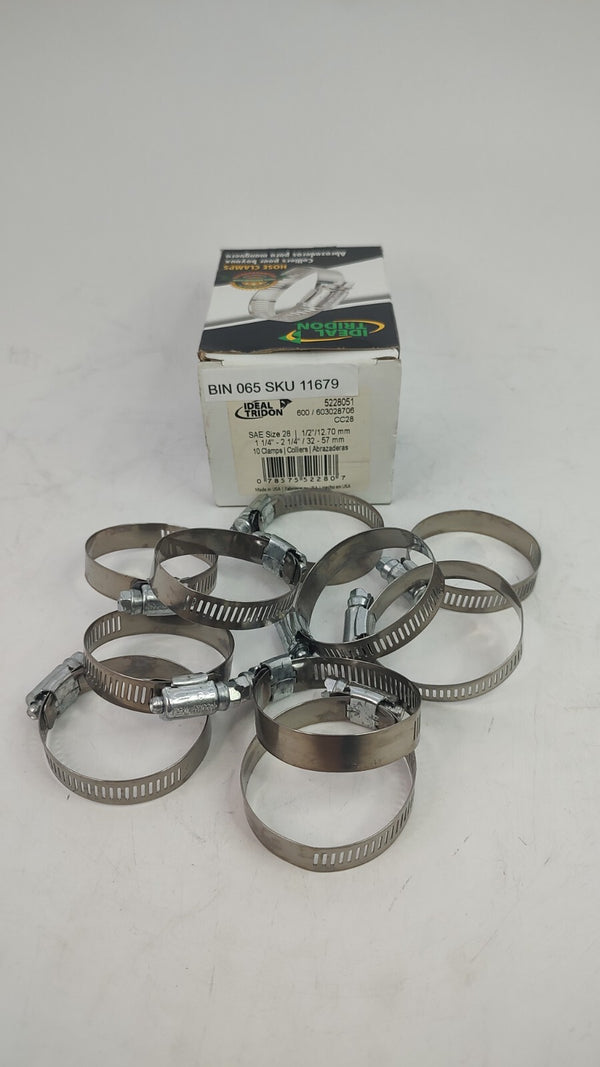 Ideal Divisn Cmp 1/2'SS Band SAE Sz 28 5228051