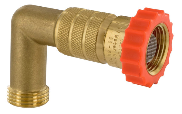 Valterra Hi-Flow 90° Water Regulator, Carded