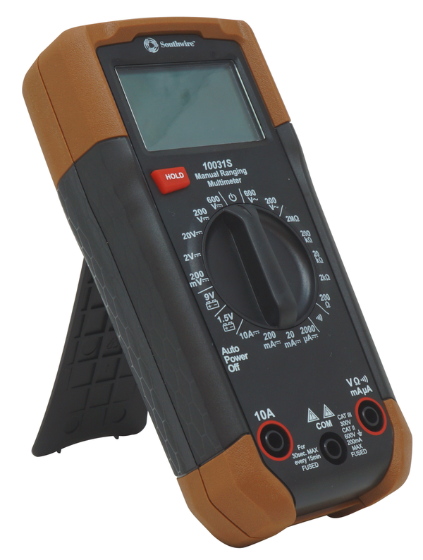 Southwire , MULTIMETER MANUAL RANGE
