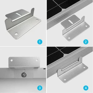 Renogy Mounting Z Brackets for Solar Panel