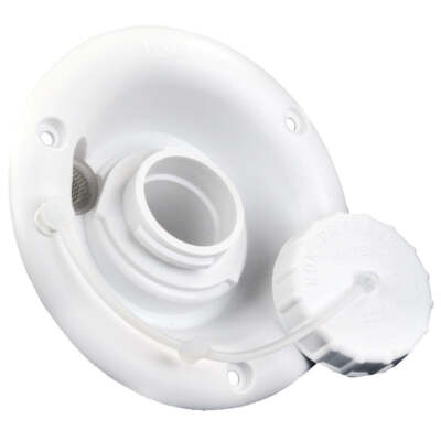 B&B Molders Gravity Water Fill Dish White