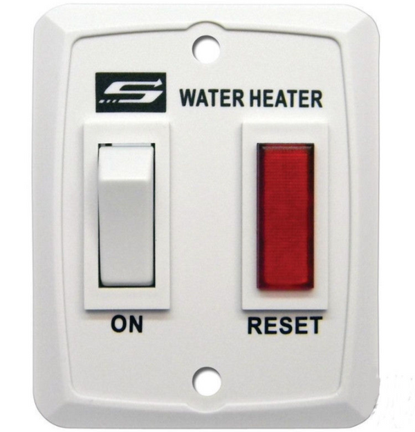 Suburban RV Water Heater On/Off Wall Switch | 233495 | 232589