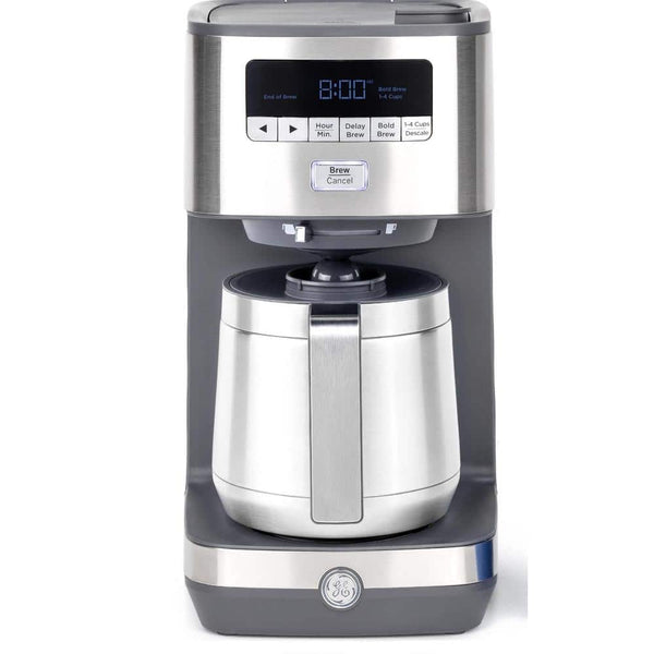 GE Appliances 10 Cup Drip Coffee Maker with Single Serve