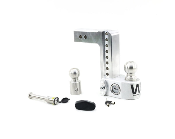 Weigh Safe Drop Hitch , 2" Shaft, 8" Drop, Keyed