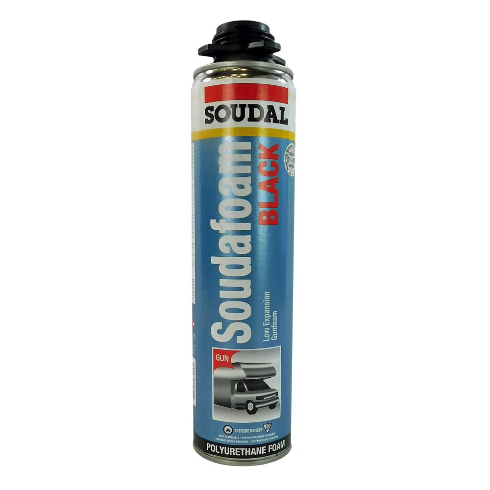 Soudafoam Low Expansion Foam, 24oz. Black