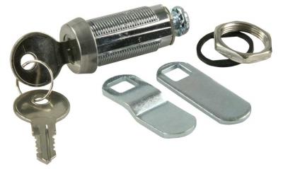 JR Products 1 3/8" Deluxe Compartment Door Key Lock