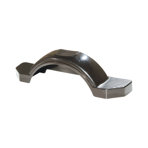 Fulton Trailer Fender, 12 Inch Tire Size, Black