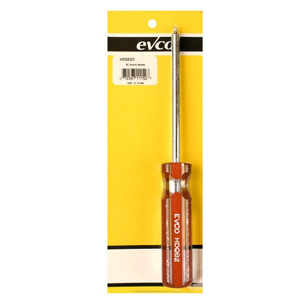 #2 Square Recess Screwdriver Standard, Pkg.