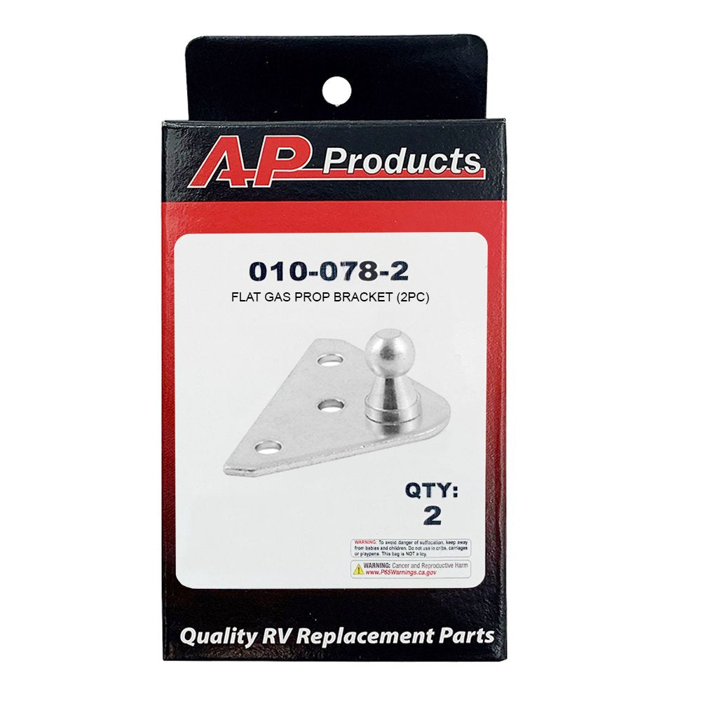 Flat Gas Prop Bracket, 2 Pack