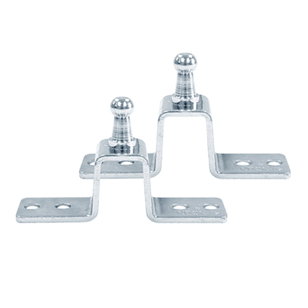 Hat Shaped Slotted Gas Prop Bracket, 2 Pack