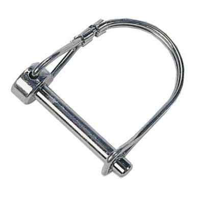 JR Products Small Coupler Lock Pin in Plated Steel