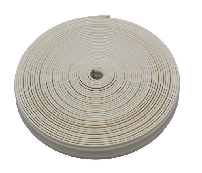 Quality Plastic Insert Trim, 25′, Colonial White