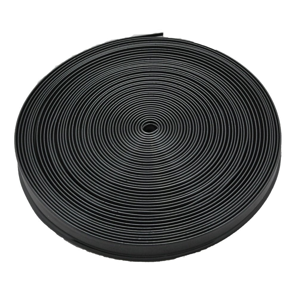 Flexible Plastic Insert Trim, 25′, Black