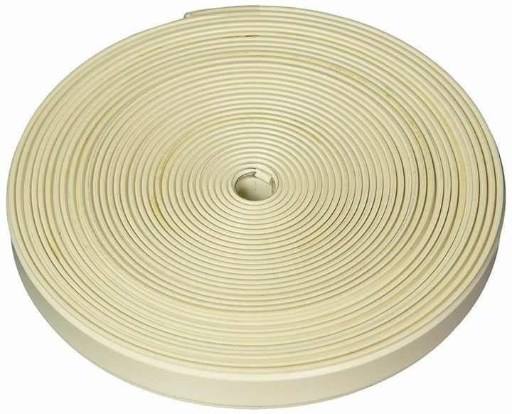 Flexible Plastic Insert Trim, 25′, Colonial White