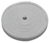 Flexible Plastic Insert Trim, 25′, Polar White