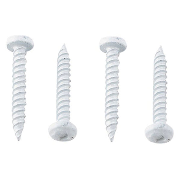 #012-PSQ500W – 8 x 3/4 Pan Head Square Recess Screw, Polar White, 500 Pack