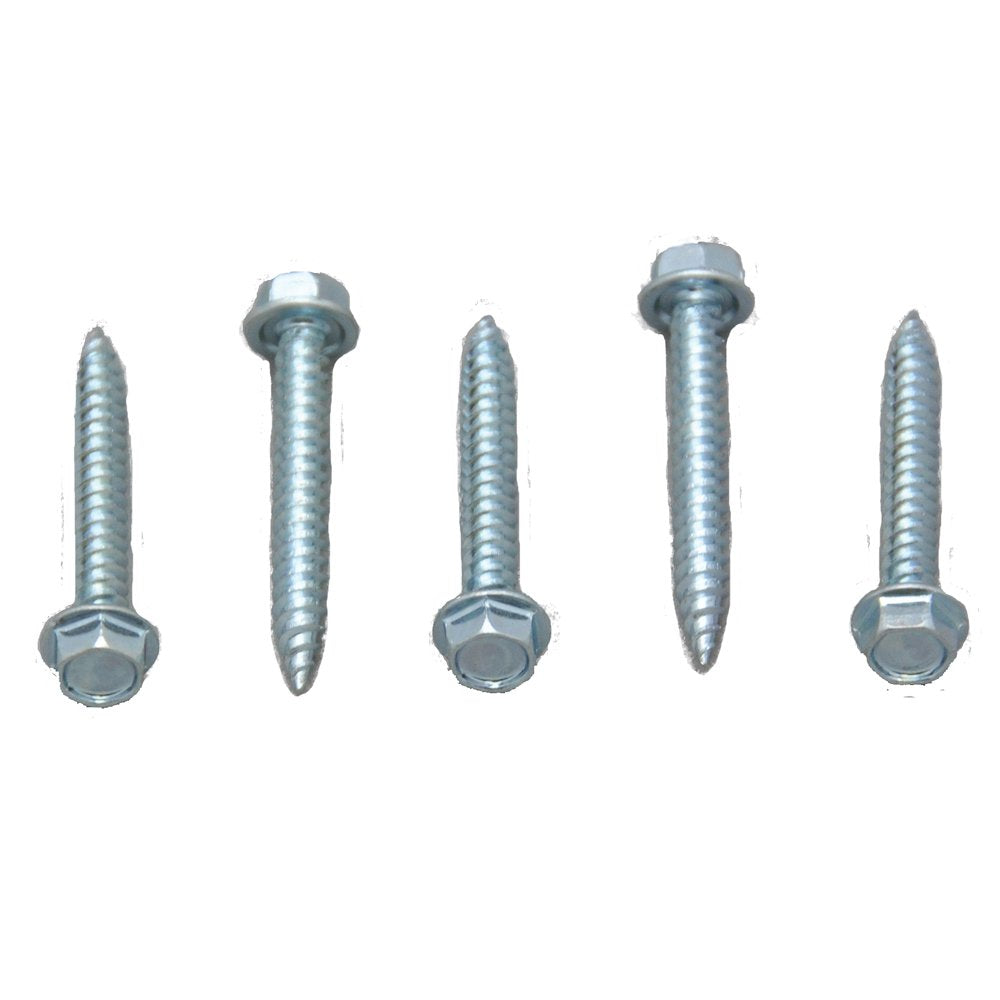 #012-TR500 – 8 x 1 Hex Washer Head, Zinc, 500 Pack