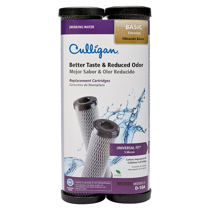 Culligan INT D-10 Carbon Impregnated Cellulose Replacement Cartridge