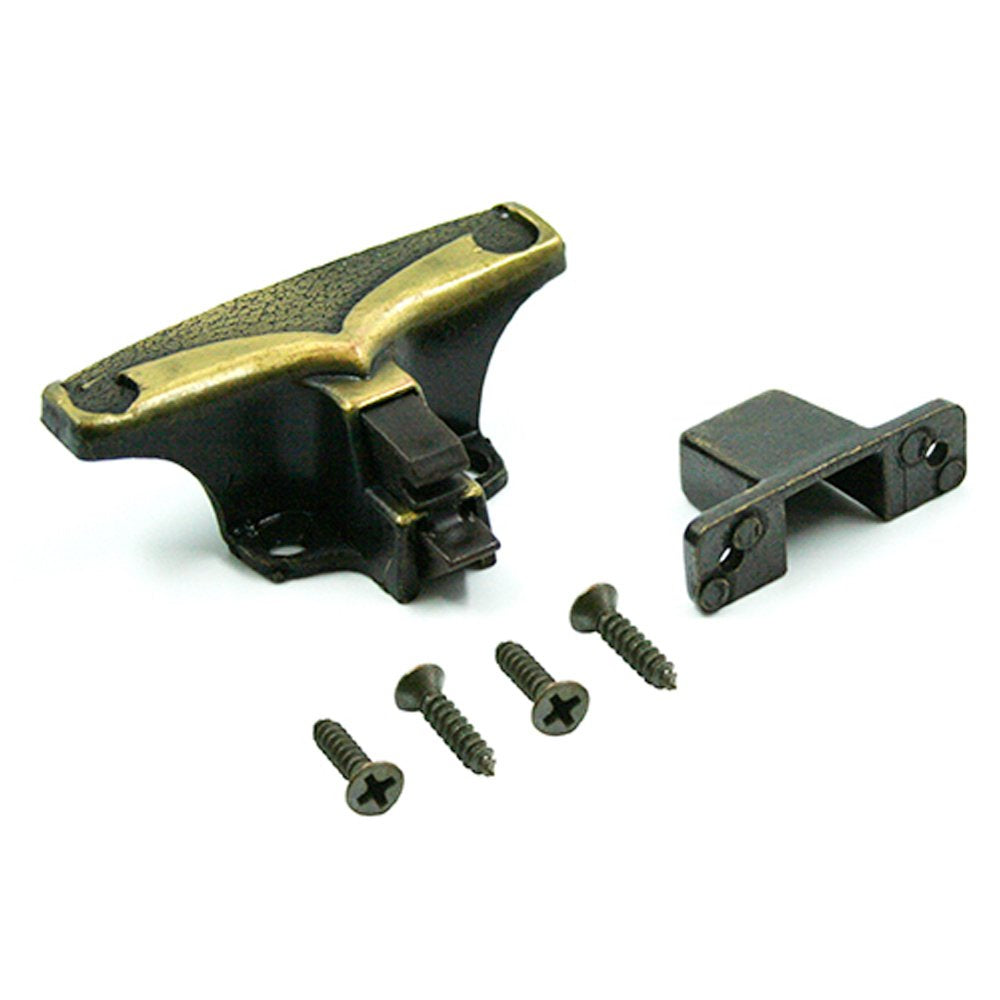 English Positive Thumb Catch 3/8″ Strike, 1 Set