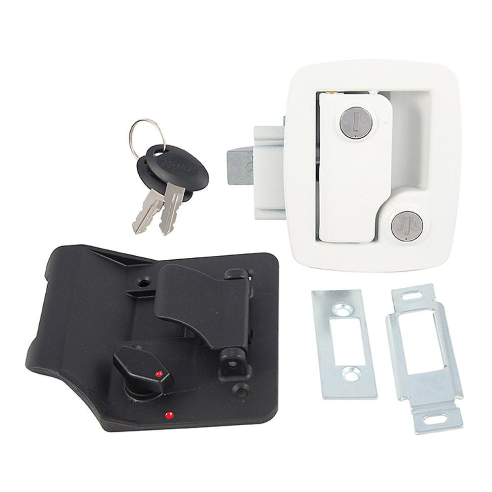Bauer Key’d-A-Like Towable Lock w/keys, White