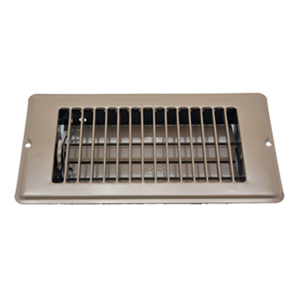 Floor Register, Brown, 4″ x 8″