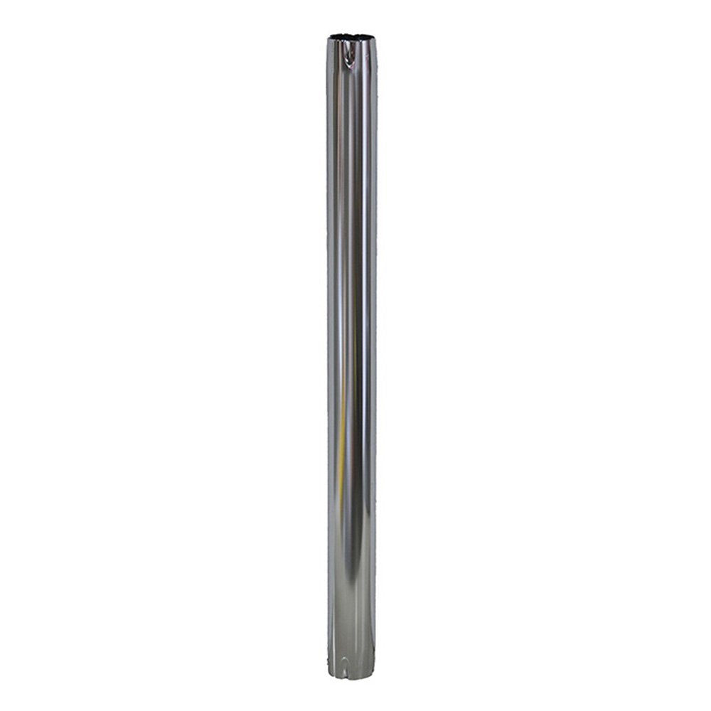 Pedestal Table Leg, Chrome, 25-1/2″
