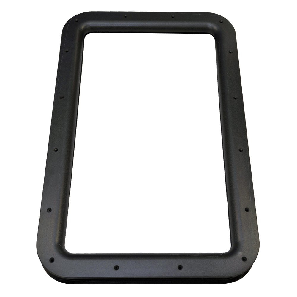 Inner & Outer Window Frame, w/Seal, Black