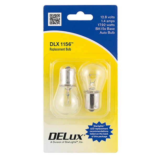 #016-02-1141-1156 Incandescent 1156 Candelabra Contact Bulb