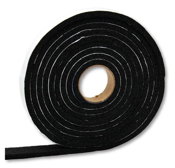 Weather Stripping, 3/16″ x 3/8″ x 50′