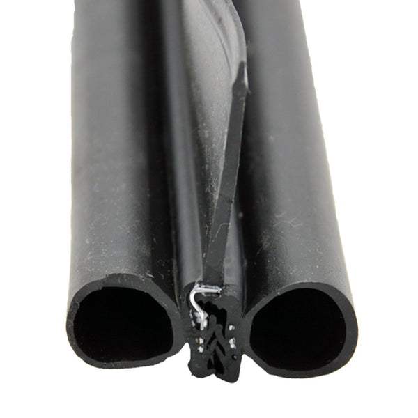 Double Bulb, w/2-1/4″ wiper, 2″ x 3″ x 28′