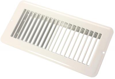 JR Products White Metal Floor Register 02-28985