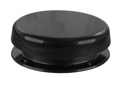 JR Products Mushroom Style Plumbing Vent in Black
