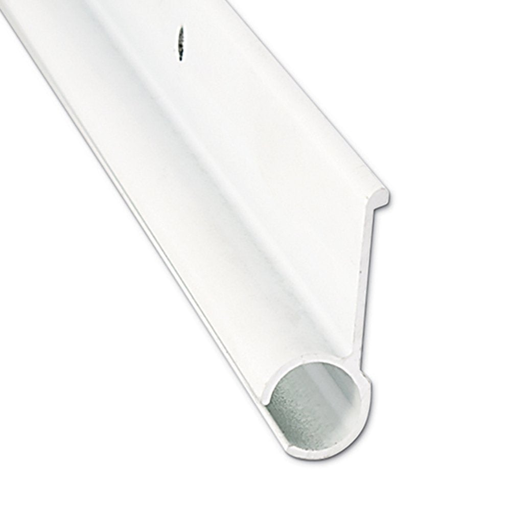 Awning Rail Standard, 1-3/16″ x 1/2″ x 16′, Polar White