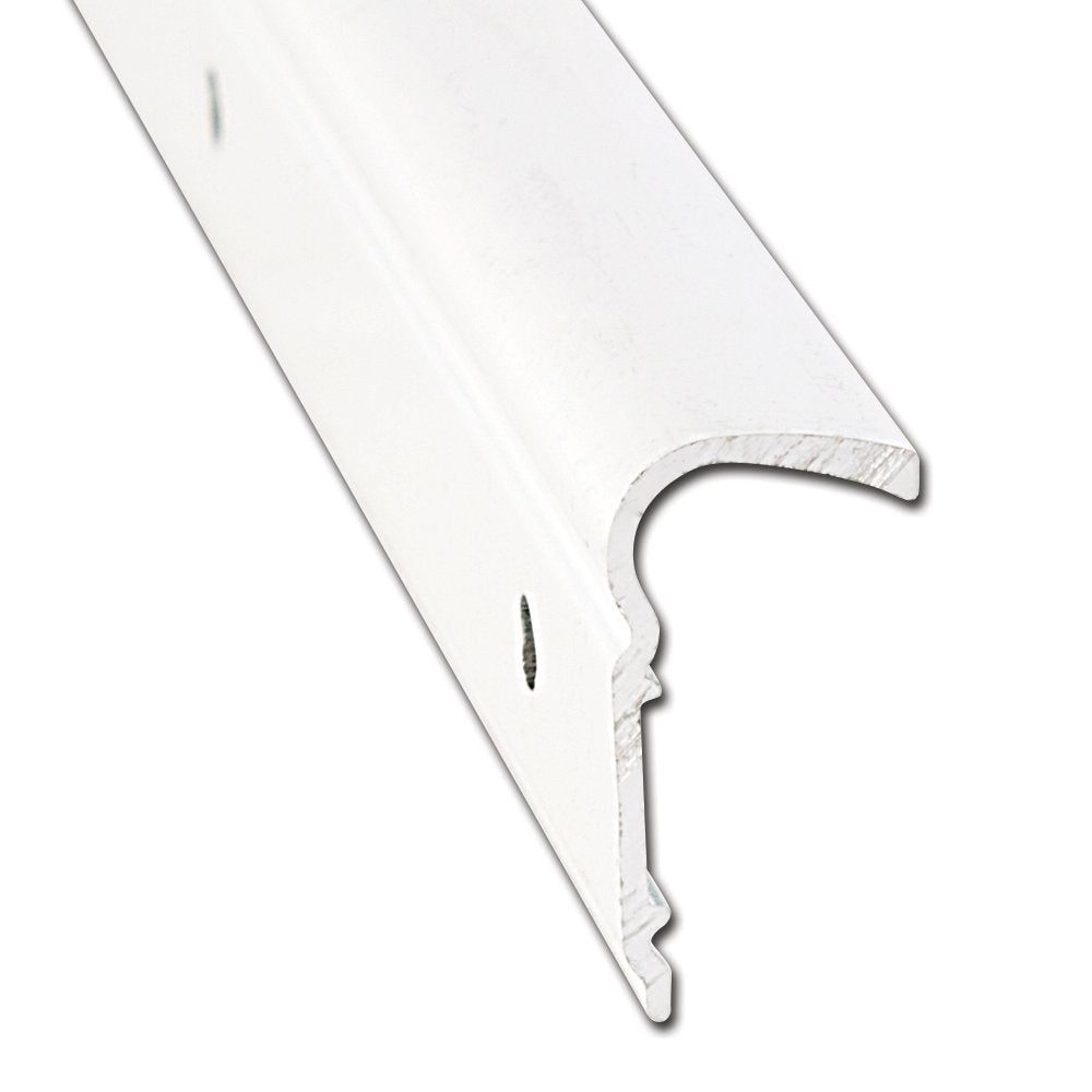 Roof Edge Non-Insert, 1-1/8″ x 1/2″ x 8′, Mill