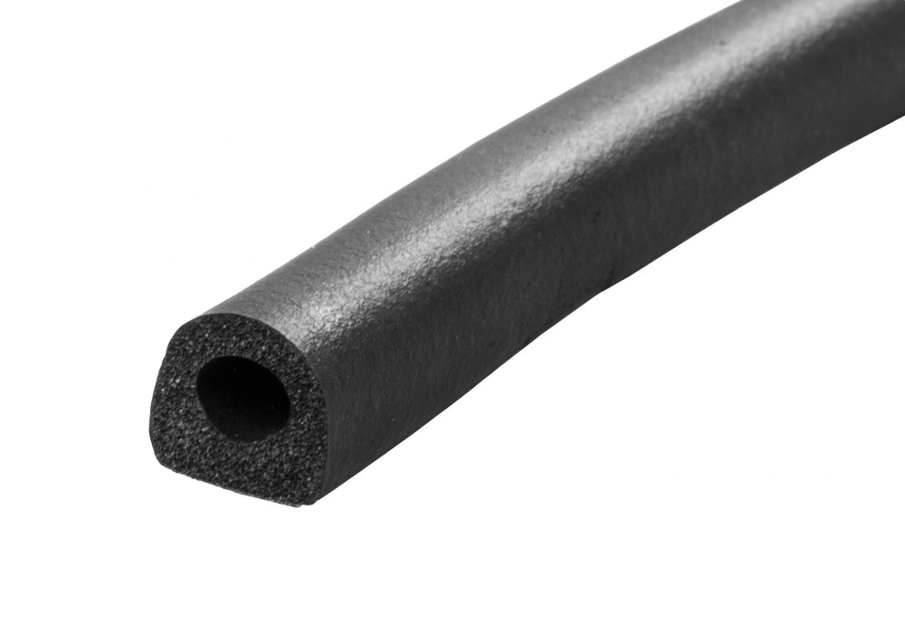 JR Products D-Shaped Rubber Seal 25'- 0