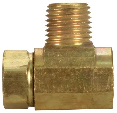JR Products Brass Dual Tank Manifold Tee