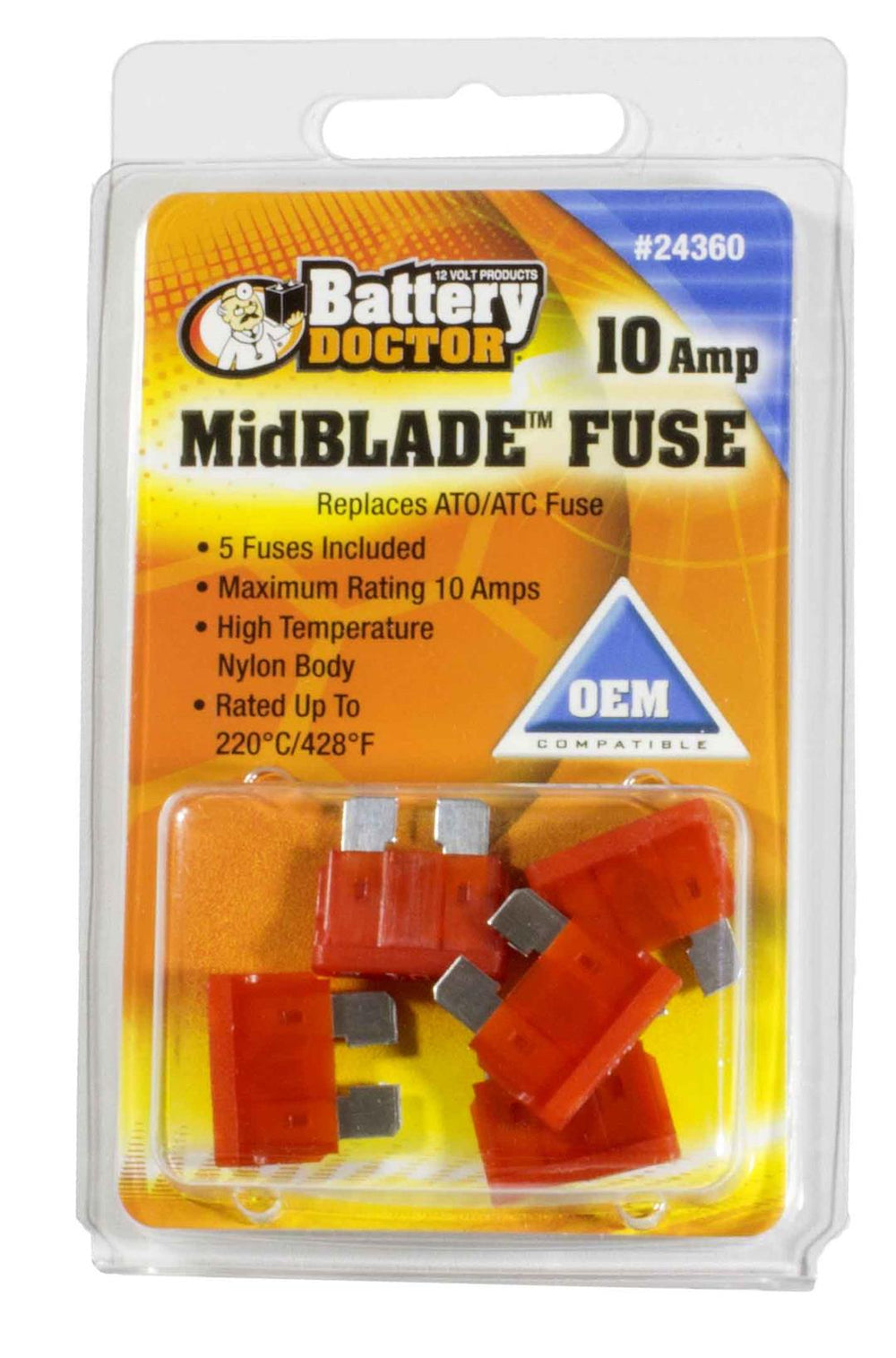 Wirthco Battery Doctor Midblade ATO/ATC Fuses