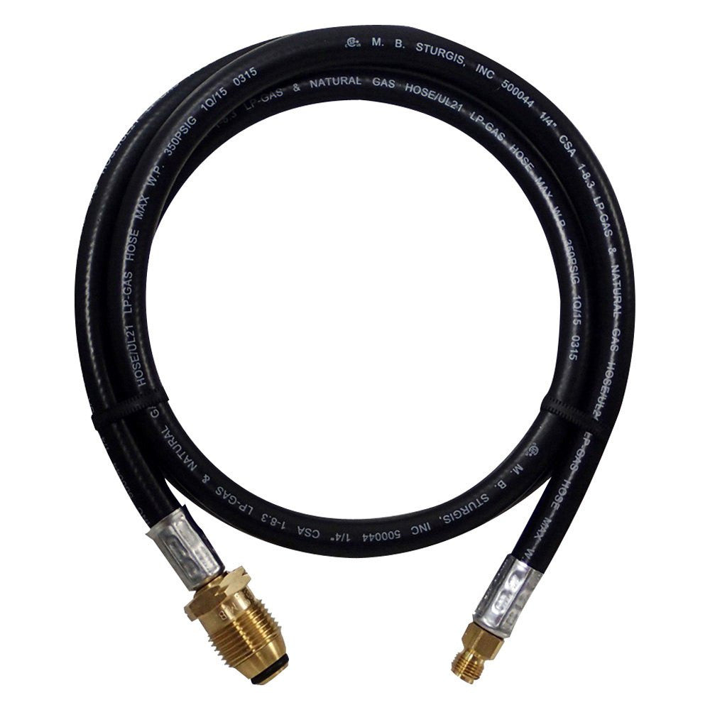 MB Sturgis 48" Thermoplastic Pigtail LP Gas Hose