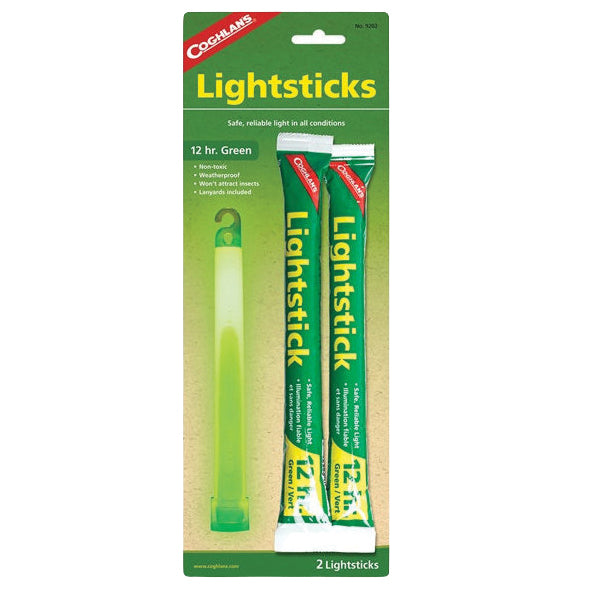 Coghlan's Light Stick, 12 hr Average Life, Green Lig