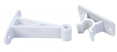 JR Products White C-Clip Style Door Holder