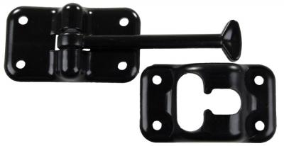 JR Products Black 3.5" T-Style Door Holder