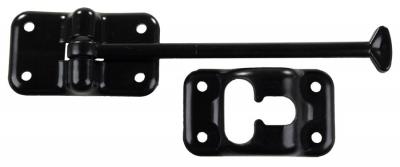 JR Products Black 6" T-Style Door Holder
